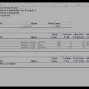 Create Sensitivity Reports