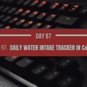 Day 87 Daily Water Intake Tracker App In C WinForms Track Your Hydration With Visual Progress Bar