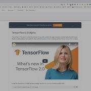 Tensorflow 2 0 Getting Started 1st Of Many Tutorials