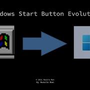 Windows Start Menu Button Evolution 95 11 Betas