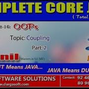 Core Java OOPs Coupling Part 2