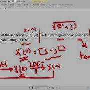 Discrete Fourier Transform DFT And IDFT