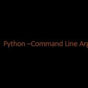 Python Argparse To Pass Command Line Variables