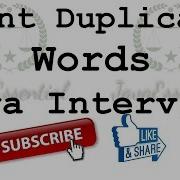 Find Duplicate Words In String Java Program