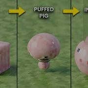 The Most Satisfying Minecraft Pig Simulations Blender Physics Compilation