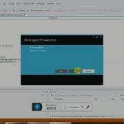 Using Metro Message Box Three Buttons Part 2