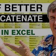 Excel A Better Concatenate User Defined Function Episode 1375