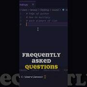 How To Python Answer To Commonly Asked Question Python Coding