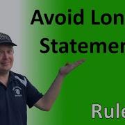 Rule 15 Avoid Long If Statements