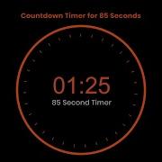 85 Second Timer 1 Minute 25 Second Timer PomoTimer