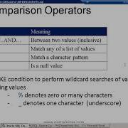 Oracle Database Course WHERE And ORDER BY Clause