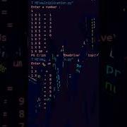Multiplication Table Reverse Multiplication Table By Using Python Shorts