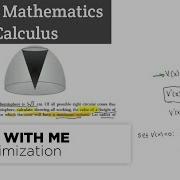 Grade 12 Calculus Find The X Value Which Maximises The Volume Of Inscribed Cone In Hemisphere NTE