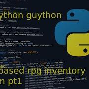 Python Text Based RPG Inventory System Pt1