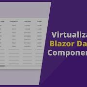 Blazor DataGrid Attain Lightning Fast Performance With Virtualization