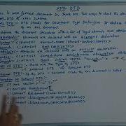 Internal DTD XML DTD XML Validation Web Technology PART 5 Telugu