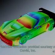 FieldView Animation Corvette CFD