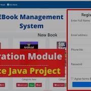 3 Ebook Java Web Project Registration Module Advance Java Web Project Using Servlet JSP