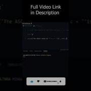 Python Programs Examples Short Video Program 11 Ascii Value