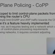 77 Control Plane Policing CoPP