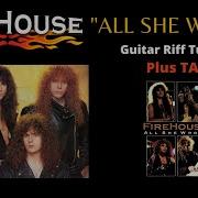 Firehouse ALL SHE WROTE Guitar Riff Tutorial