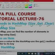 JAVA LECTURE 76 Size Get Remove And Clear Methods In HashMap EnhanceCodeLearning