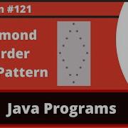 Java Program To Print Diamond Border Star Pattern