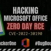 Hacking Microsoft Office Exploiting Zero Day RCE CVE 2022 30190