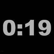 19 Seconds 19 Secs Clock Timer Countdown Alarm Focus