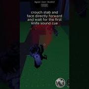 How To Do The Insane Crouchstab Tech Forsaken Forsaken Roblox