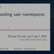 Майкл Керриск Понимание пространств имен пользователей Linux