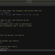 Learning Rust Functions
