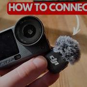 Как подключить DJI Mic 3 к DJI OSMO Action 6