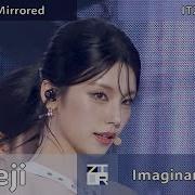 Yeji Focus ITZY Imaginary Friend Dance Mirrored