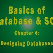 Chapter 4 Designing Databases