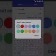 CalendarView Widget Create Events