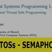 TUM ESPL Real Time Operating Systems 8 Semaphore Demo