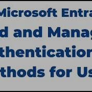 31 Add Multi Factor Authentication Methods In Microsoft Entra ID