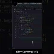 Beautiful Pattern 2 Python Turtle Graphics Design Python Turtle