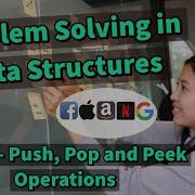 Implementing A Stack Push Pop And Peek Operations