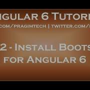 Install Bootstrap For Angular 6