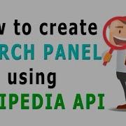 How To Create Wikipedia Search Panel Part 2 Javascript Php HTML5