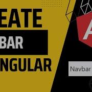 How To Create Navbar In Angular Easy Method