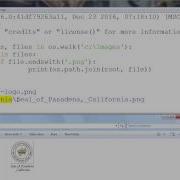 Python Tutorial How To Find All Files In Directory And It S Subdirectories With Extension Png