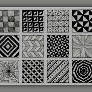 12 Easy Zentangle Patterns Zentangle Doodles For Beginner