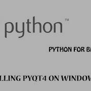 2 PyQT4 Instalation GUI Development On Windows