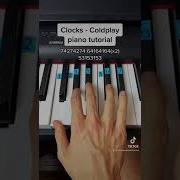 Clocks Coldplay Easy Piano Tutorial