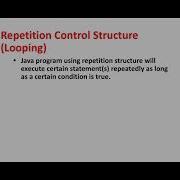 SEM2 RECAP CHAPTER 3 3 CONTROL STRUCTURE PART 2