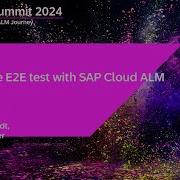 Организуйте сквозные тесты с помощью SAP Cloud ALM