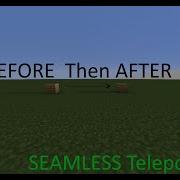 How To Make Seamless Teleportation S In Minecraft Java